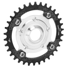 104 BCD Aluminum 34T Chainring Sprocket Adapter for Mid Drive Motor