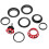 Lager-Headset, Metall, bunt, Tropfenform, 6