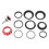 Lager-Headset, Metall, bunt, Tropfenform, 2