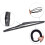 2X Kit de Conjunto de Braço e Lâmina de Limpador Traseiro de 12 Polegadas para  Grand Vitara 2005-2015 MK 3 4