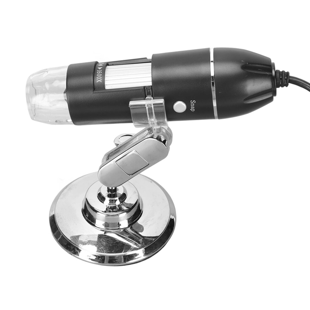 Handheld Digital Microscope 50X-1600X Usb Type C Micro Usb With 8 Led Lights 4381373076035