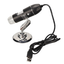 Microscopio digital 50-1600x 0.3MP 8LED 15-40mm Win