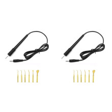 Tanden Elektrische Waxer Tips Wax Carving Mes Pen Potlood Accessoires (2 Pen en Tips)