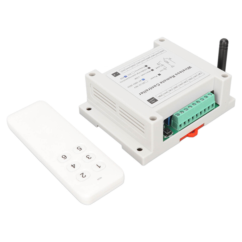 Remote Control 6-Channel Relay Switch 433Mhz Ac 100Â265V 9451381531392