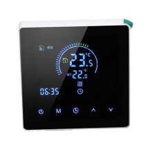 3A WiFi Smart Thermostat LCD Farbdisplay, 4500W, 8,6 cm Weiß