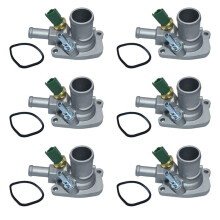 6X Motor Kühlmittel Thermostat Auto Thermostat 55202176 55194029 für   Punto