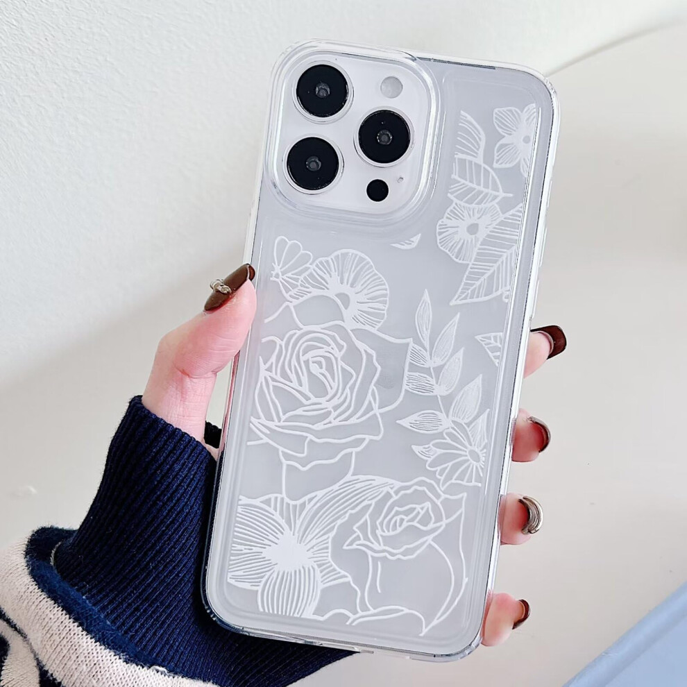 Nadoli Transparent Silicone Case For Iphone 13 Pro, Clear Lightweight Soft Cover Ref: 9971 9347817914917