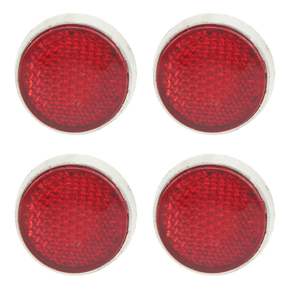 4 Stã¼Ck Runder Reflektor, 42 Mm, Hohe Helligkeit, 7443665838565