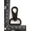 1' Internal Diameter D Ring Carabiner Hook Black Ref: 5669 4
