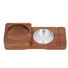 Elevate Your Enjoyment With A Wooden Cigar Ashtray, Whiskey Glass Tray For Men, Ideal Decorative Wood Decor For Home Or Bar