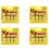 4X Sticky Fly Roll Sticky Flyboard Fly Stick Fly Stick Mosquito Paper Fly Roll 1