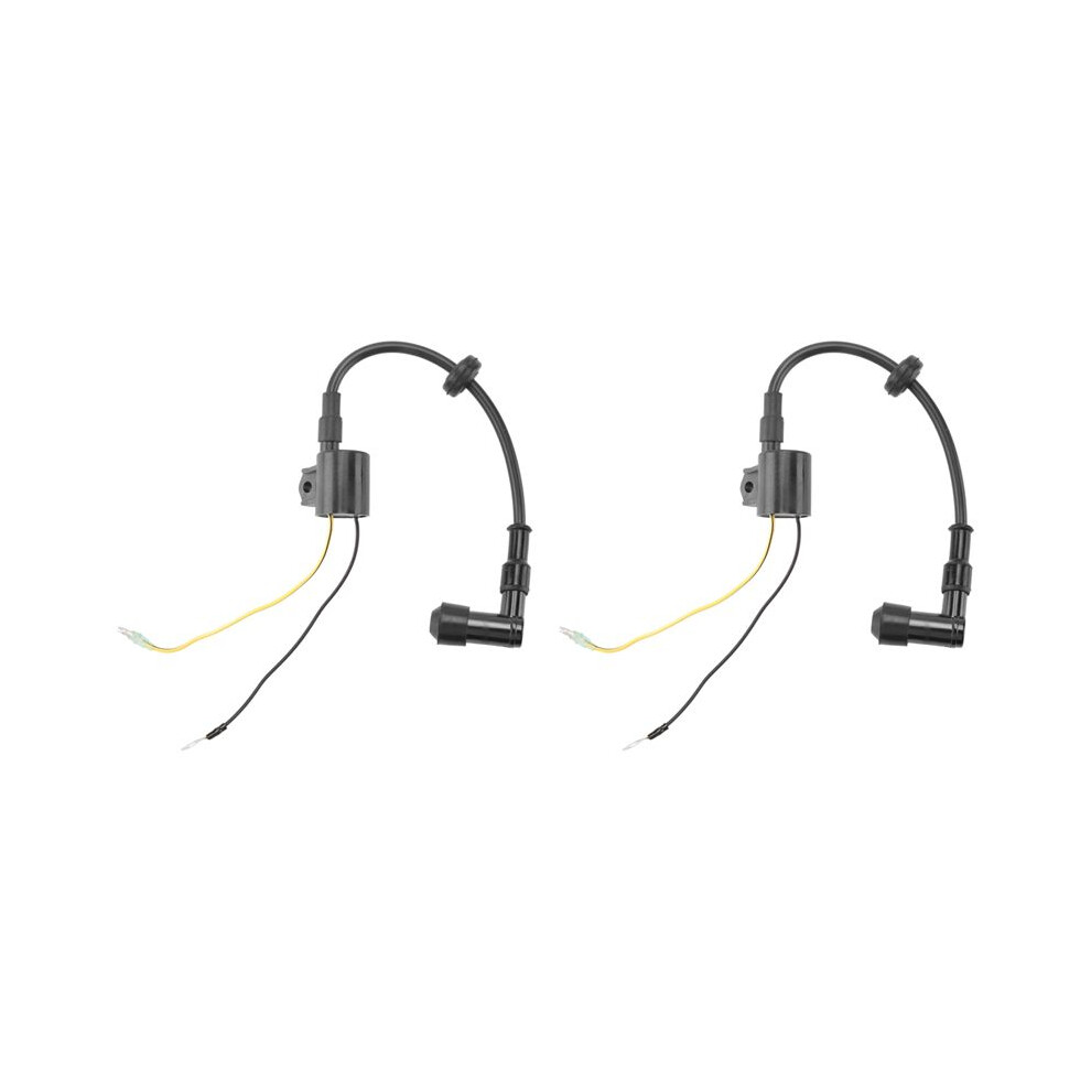 2X Ignition Coil Outboard 6H5-85570-00-00 For 40Hp 50Hp 1994-2006 6031790062583