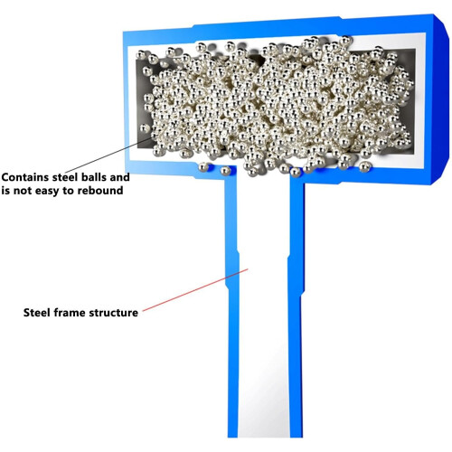 Rubber Hammer Mallets, TShape Removal Hammer, Bottom Bracket Mounting Gadget, Bracket Press Tool 2
