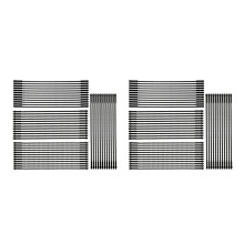 96Er-Pack Dekupiersägeblatt-Set, 5 Zoll Dekupiersägeblatt-Ersatzstiftende, Sägeblätter Holzbearbeitungswerkzeug für Holz und Metall
