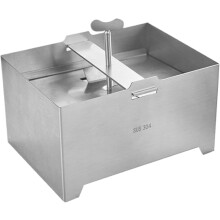Stainless Steel Tofu Press with Drain Tray, Adjustable Cheese and Paneer Maker for 1kg Tofu