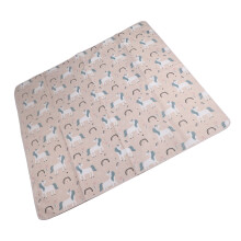 Infant Highchair Floor Mat 110x110cm Waterproof Portable Baby Dining Mat