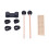 Drumstick Kit Ethereal Drum Rundkopf Stick Finger 7