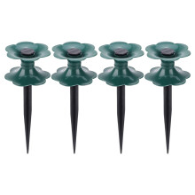 Hose Guide Spikes 4 Pack Durable Garden Hose Holder For Lawn Care Easy Installation Lightweight Portable Protects Plants From Hose Damage