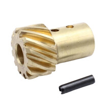 Roller Cam Bronze Distributor Gear .491 for SBC  Performance Timing and Enhanced Durability