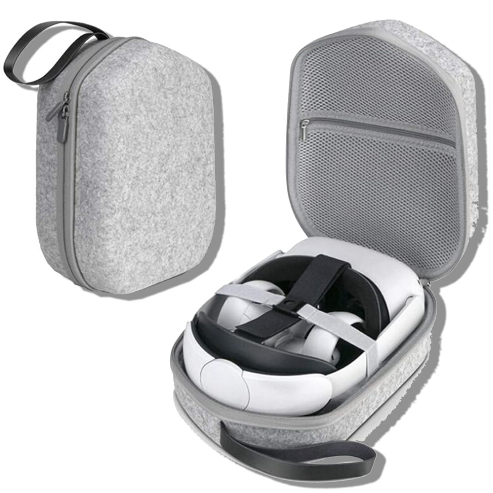 Vr Glasses Storage Bag Eva Anti Scratch Quest 2 Compatible Portable Case Travel And Home Storage 9189345317316