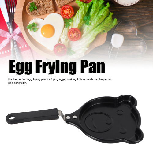 Mini Nonstick Bear Egg Frying Pan Stainless Iron Collection 2