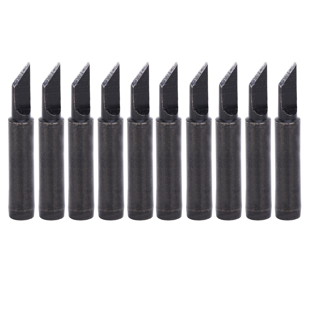 10 Stück Lötkolbenspitzen, schwarze Innenheizung