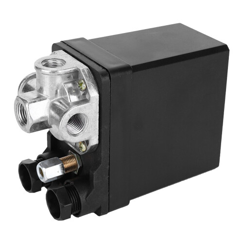 Automatischer Luftdruckschalter, schwarz,