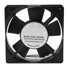 Quiet Operation Cooling Fan With Ultra Silent Technology Enhance Cooling Performance Dual Ball Bearings Fast Heat Dissipation Long Life Bearing AC