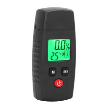 Pin Type Wood Moisture Detector Practical Design Large LCD Display Dampness Multifunctional Humidity Meter For Firewood Paper And Building Materials