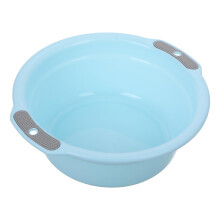 Portable Washbasin Made of Thickened Plastic, Multifunctional Round Bowl for Washing the Face, Baby Foot Bath