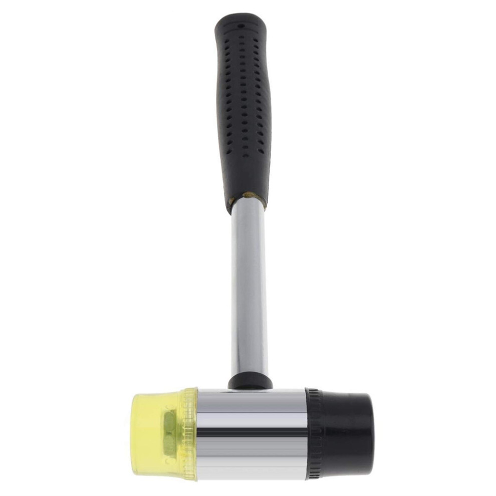 Hammer 30Mm Rubber Head Doublefaced Round Head Nonslip Nylon Handle 9347817134018