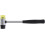 Hammer 30mm Rubber Head DoubleFaced Round Head NonSlip Nylon Handle 5
