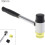 Hammer 30mm Rubber Head DoubleFaced Round Head NonSlip Nylon Handle 4
