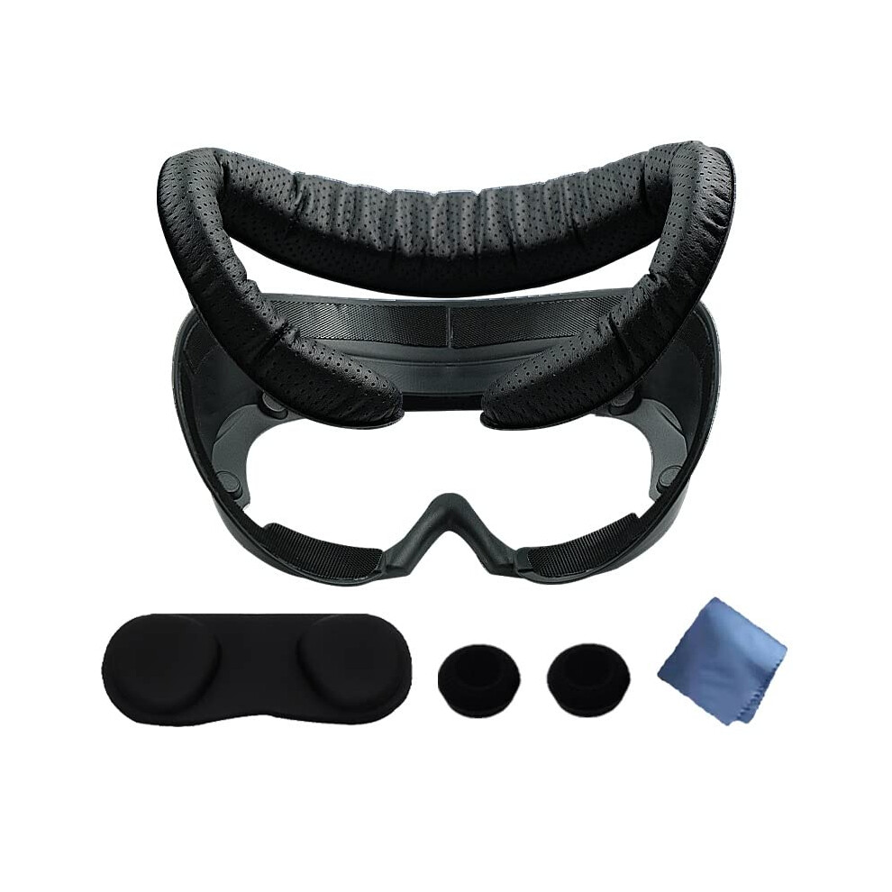 Face Cover Sweatproof Pu Leather Cushion Pad With Antilight Eye Mask Accessories For Pico 4 Vr 9382693801623