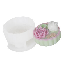 Silicone Baking Mold for Rabbit Cookies Press Nonstick Creative Autumn Festival Dessert Shaping