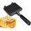 Waffle Maker NonStick Biscuit Pan with Ergonomic Long Handle for Quick Stovetop Baking 2
