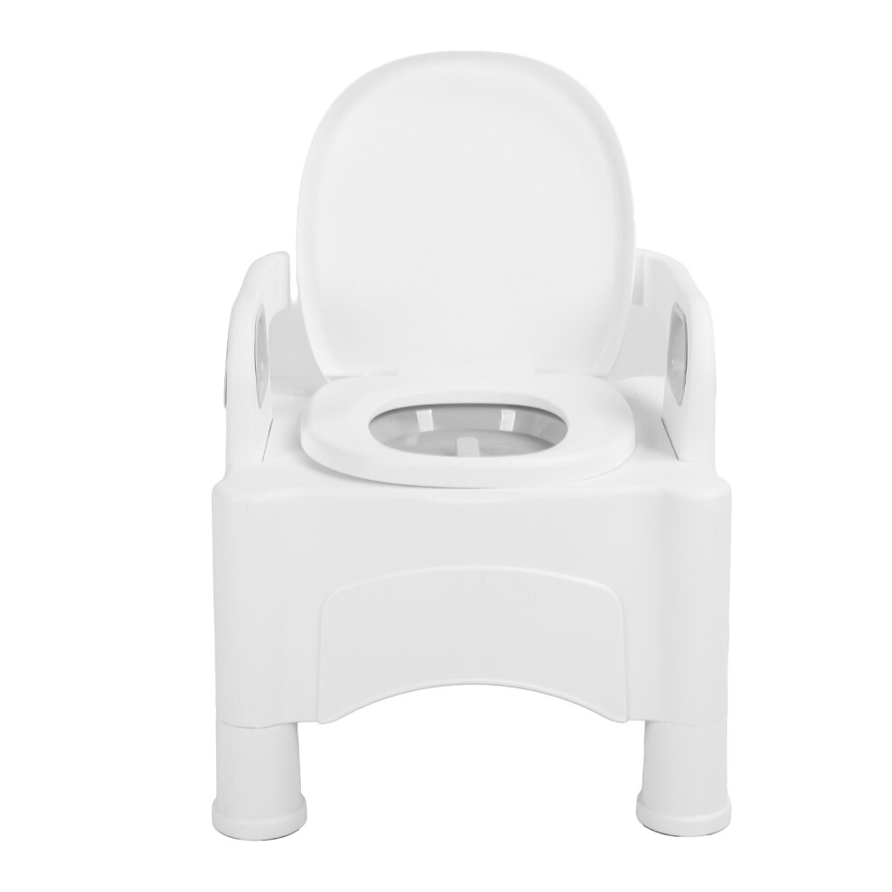 Mobile Toilette am Bett, hÃ¶henverstellbar, fÃ¼r