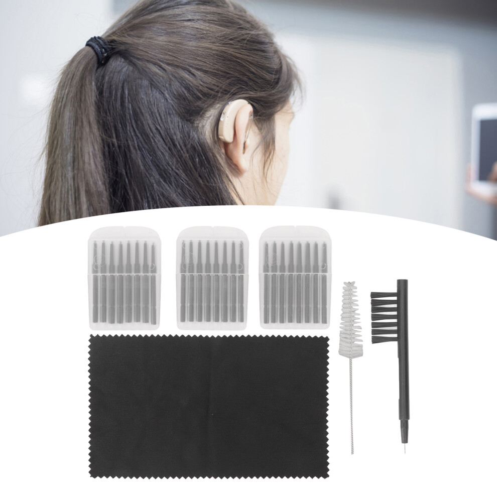 Hearing Amplifier Wax Filter Guards with Storage Box - ABS Material
