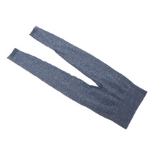 Jewel Blue Nylon Hüfthebe-Bügel-Yogahosen, Schnell trocknend, Dehnbare Leggings für Fitness L