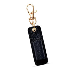 Multifunctional Pen Holder Keychain Stylish Pen Case-Black