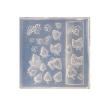 3D Carving Silicone Mold Nail Stamping Pattern Nails-Style 5
