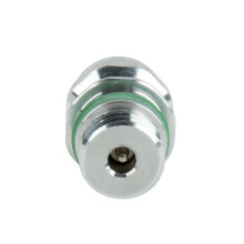 A/C Service Valve High Side R-134a Port Connector With Replaceable Valve Cores M12 X 1.5 Thread For Chrysler For Ford