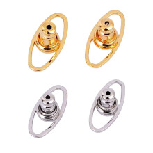 Stabilisateurs de clous d'oreille, supports de-l'or et l'argent