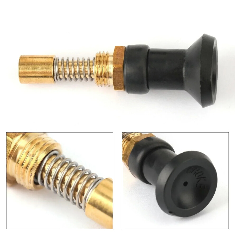 Carhome Carburetor Lift Up Choke Plunger Starter Knob For Mikuni Vm Tm38 Vm29/47 Button Pull Up Choke Plunger Assembly Useful 6935161534009