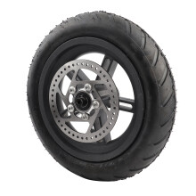 Pneumatic Tires Electric Scooter Rear Wheel Replacement Shock Absorption Disc Brake Wheel Hub Aluminum Alloy Hub Cushioning Capabilities Explosion