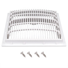Multi Purpose Drain Grate for Swimming Pool Floor, Durable Plastic Drain Cover with Anti Clogging Grid, Mosaic Tile Style Drainage System Accessory