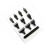 Replaceable Leather Chisel Hole Punch Set For Stitching And Crafting With 4mm 5mm 6mm Spacing Metal Hand Tool 3