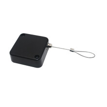 Pack of 1/2/4 Retractable Security Cable Lock with Adjustable AntiTheft Tether for TVs and Electronics
