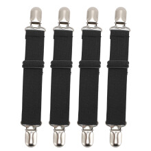 4 Stück Stiefelclips, verstellbare Stiefelriemen,