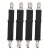 4PCS Adjustable Boot Clips Multi-Function Non Slip Pant Stirrups, Elastic Leather 2
